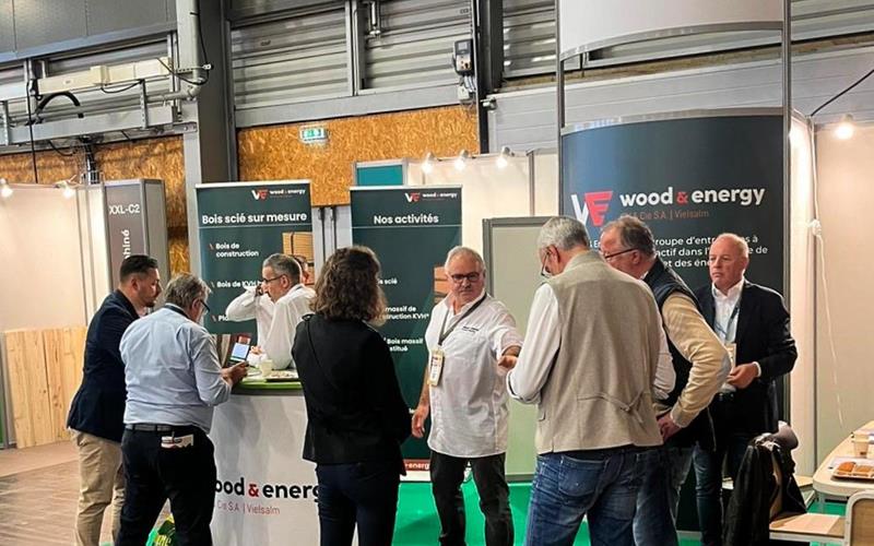Wood & Energy auf der Internationalen Holzmesse in Nantes (F)
